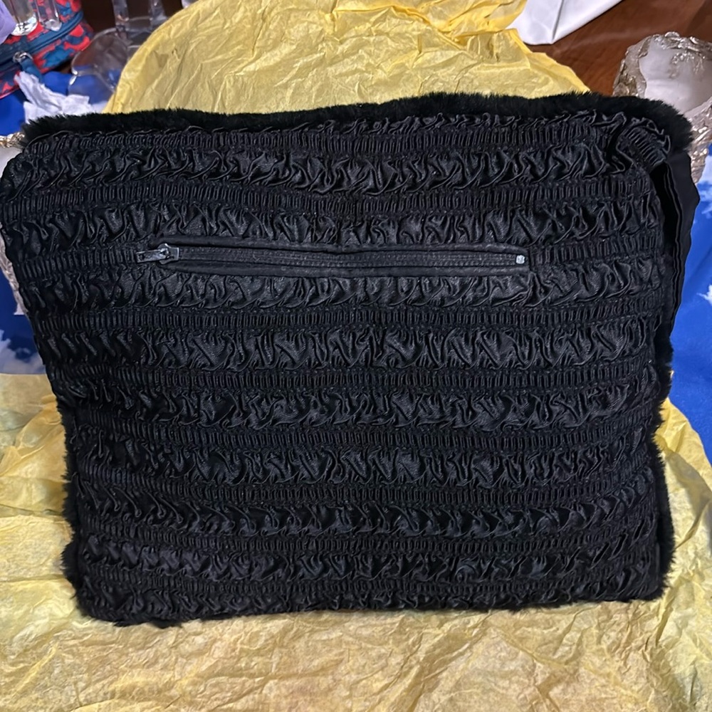 Vintage women’s Muff hand warmer.